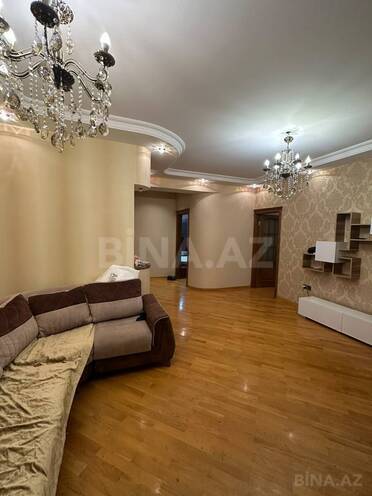 İcarəyə verilir 3 otaqlı yeni tikili 90 m², Qara Qarayev m., photo 3 from 14