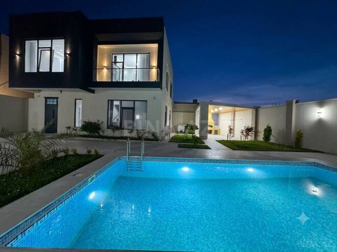 Satılır 5 otaqlı həyət evi/bağ evi 201 m², Mərdəkan q., photo 1 from 16