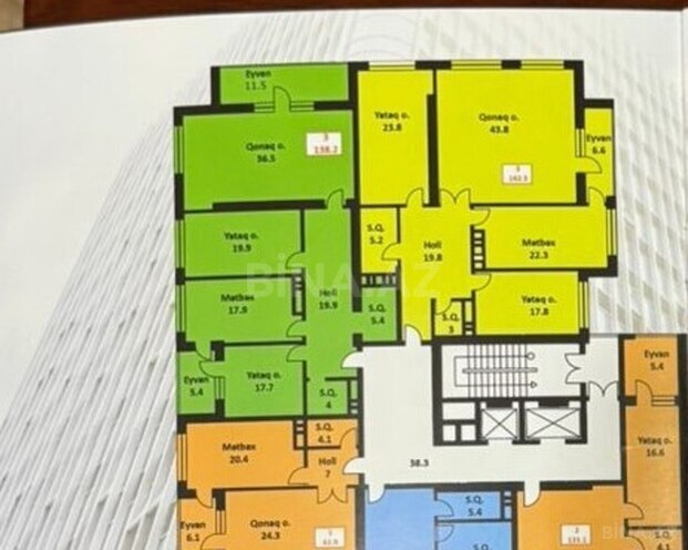 Satılır 4 otaqlı yeni tikili 143 m², Nərimanov r., photo 5 from 10