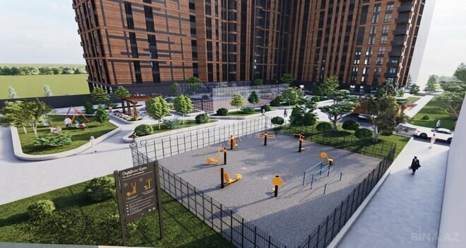 Продаётся 2-комн. новостройка 96.6 м², м. Иншаатчылар, photo 4 from 10