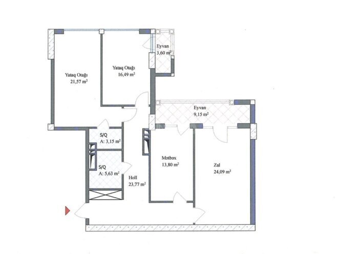 Satılır 3 otaqlı yeni tikili 122 m², 28 May m., photo 4 from 14
