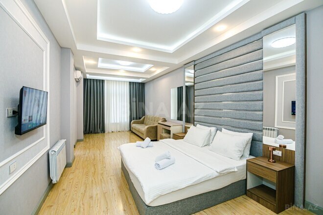 İcarəyə verilir 2 otaqlı yeni tikili 87 m², Şah İsmayıl Xətai m., photo 1 from 26