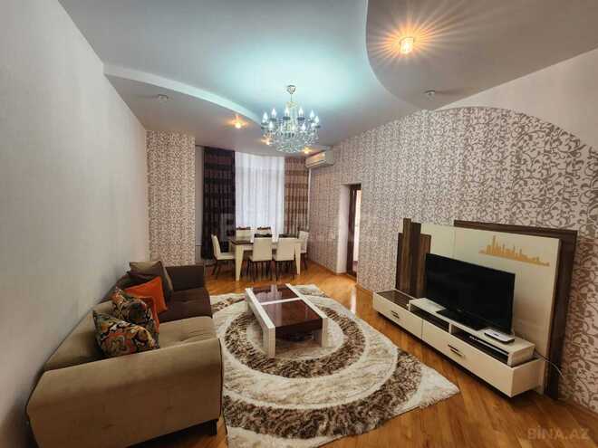 İcarəyə verilir 3 otaqlı yeni tikili 120 m², 8 Noyabr m., photo 1 from 22