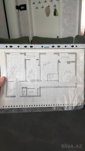 Продаётся 3-комн. новостройка 136 м², м. Элмляр Академиясы, photo 12 from 17
