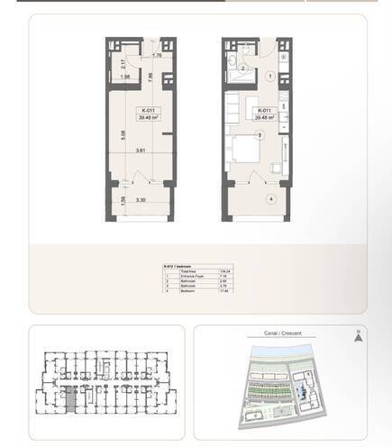 Satılır 1 otaqlı yeni tikili 40 m², Sea Breeze q., photo 6 from 7