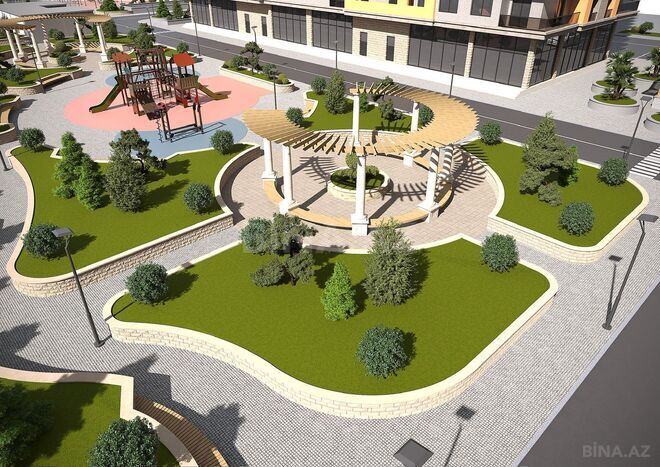 Продаётся 1-комн. новостройка 45.5 м², м. Азадлыг проспекти, photo 1 from 6