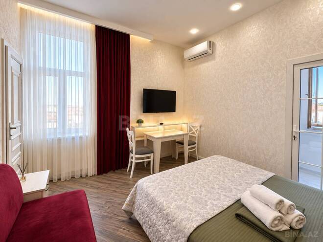 İcarəyə verilir 1 otaqlı yeni tikili 50 m², Gənclik m., photo 1 from 13