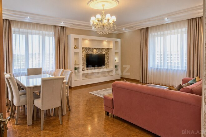 Сдаётся 3-комн. новостройка 147 м², м. Элмляр Академиясы, photo 1 from 20