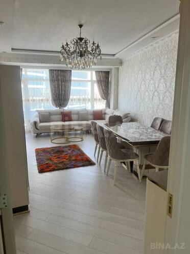 İcarəyə verilir 2 otaqlı yeni tikili 103 m², Nizami m., photo 1 from 23