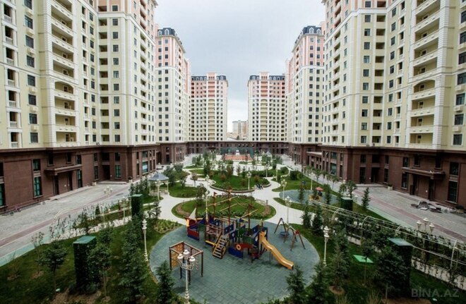 Продаётся 2-комн. новостройка 86 м², м. Элмляр Академиясы, photo 1 from 9
