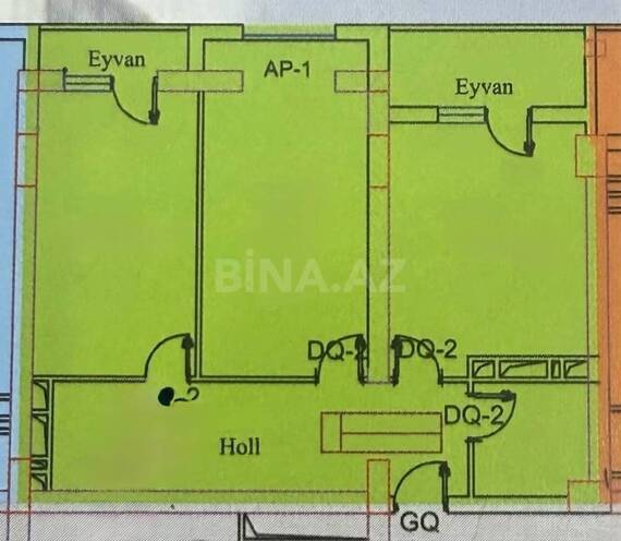 Satılır 2 otaqlı yeni tikili 102 m², Xətai r., photo 3 from 10