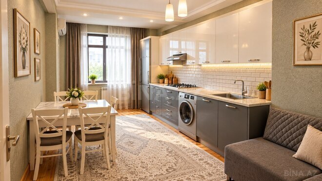 Satılır 3 otaqlı yeni tikili 99 m², Gənclik m., photo 3 from 11