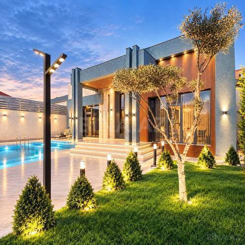 Satılır 5 otaqlı həyət evi/bağ evi 300 m², Mərdəkan q., photo 3 from 27