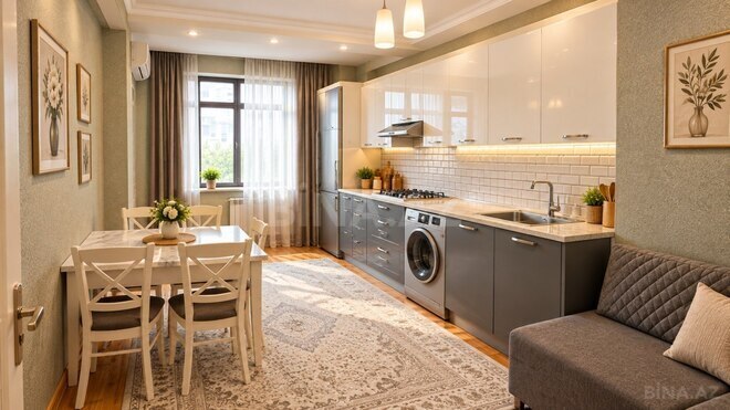 Satılır 3 otaqlı yeni tikili 99 m², Gənclik m., photo 7 from 11