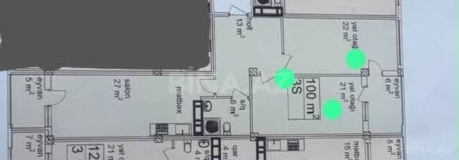 Satılır 3 otaqlı yeni tikili 100 m², Neftçilər m., photo 7 from 13