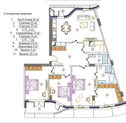 Продается 4-комн. новостройка 178 м², пос. Аг шехер, photo 10 from 11
