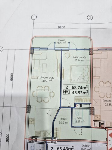 Продаётся 2-комн. новостройка 68 м², пос. Сарай, photo 4 from 17