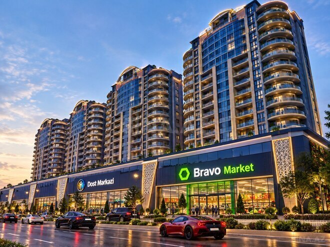 Satılır 3 otaqlı yeni tikili 129 m², Lökbatan q., photo 1 from 12