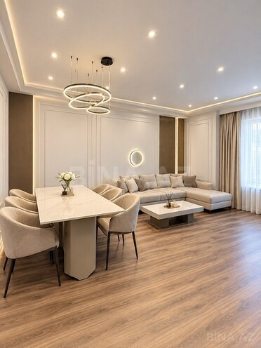 İcarəyə verilir 3 otaqlı yeni tikili 140 m², Ağ şəhər q., photo 1 from 9