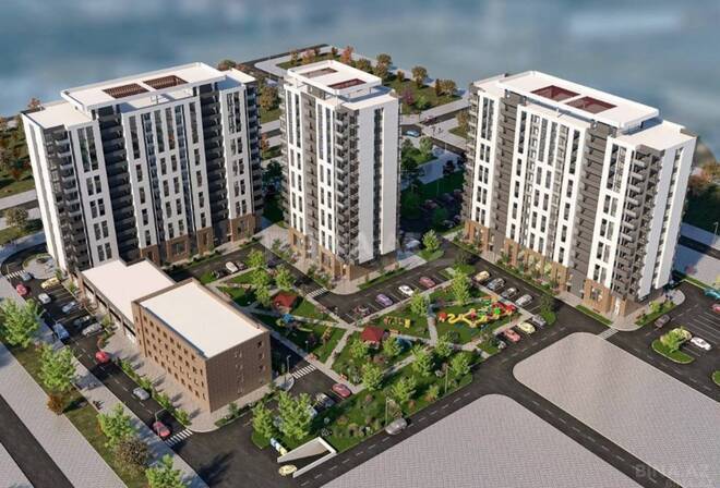 Satılır 3 otaqlı yeni tikili 96.6 m², Dərnəgül m., photo 1 from 7