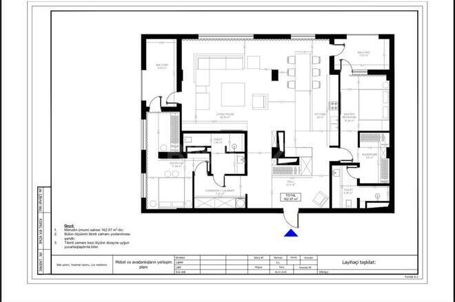 Satılır 3 otaqlı yeni tikili 182 m², Elmlər Akademiyası m., photo 11 from 18