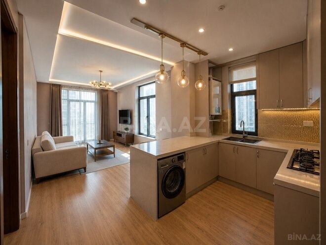 İcarəyə verilir 3 otaqlı yeni tikili 82 m², Şah İsmayıl Xətai m., photo 3 from 9