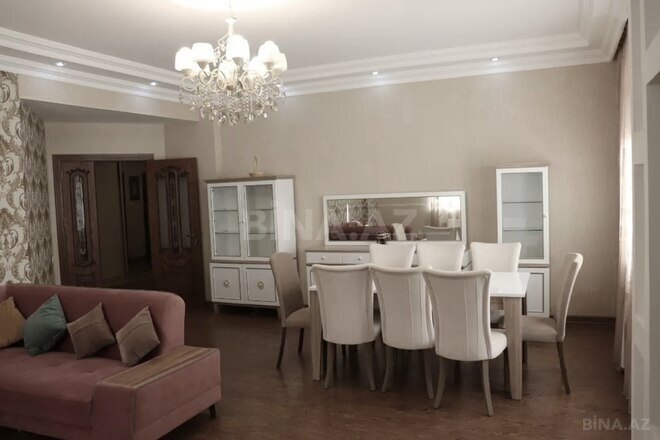 Сдаётся 3-комн. новостройка 150 м², м. Элмляр Академиясы, photo 1 from 24