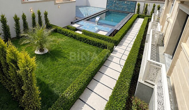 Satılır 6 otaqlı həyət evi/bağ evi 450 m², Badamdar q., photo 12 from 26