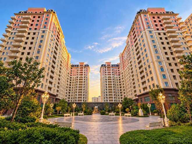 Продаётся 2-комн. новостройка 68 м², м. Элмляр Академиясы, photo 1 from 12