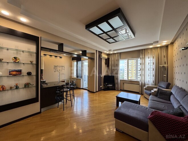 İcarəyə verilir 3 otaqlı yeni tikili 85 m², Şah İsmayıl Xətai m., photo 1 from 20