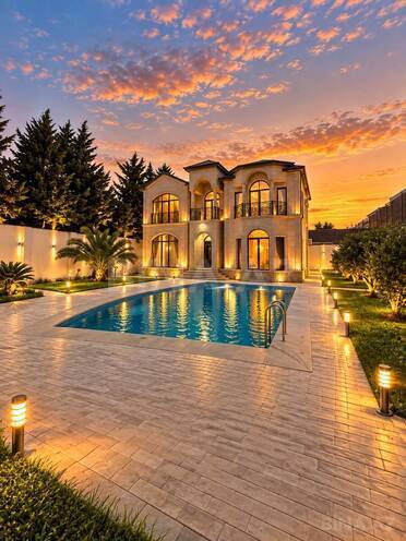 Satılır 6 otaqlı həyət evi/bağ evi 350 m², Mərdəkan q., photo 1 from 32