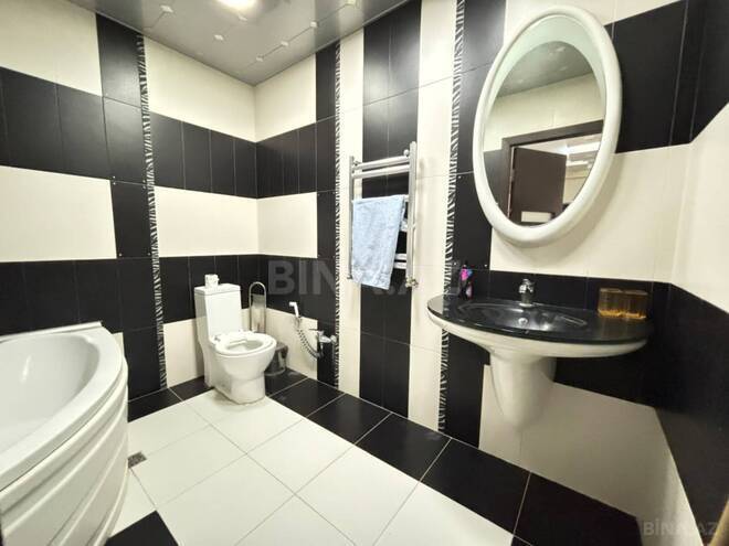 İcarəyə verilir 3 otaqlı yeni tikili 120 m², Qara Qarayev m., photo 20 from 23