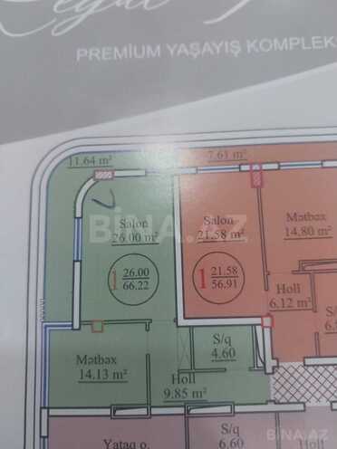 Продаётся 1-комн. новостройка 67 м², Насиминский  р., photo 3 from 8