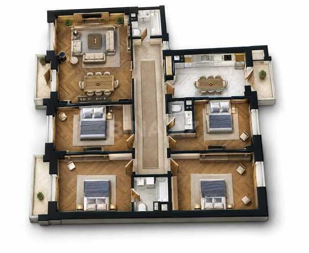 Satılır 5 otaqlı yeni tikili 207 m², Ağ şəhər q., photo 3 from 9