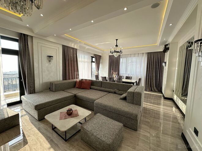 İcarəyə verilir 3 otaqlı yeni tikili 163 m², Ağ şəhər q., photo 1 from 28