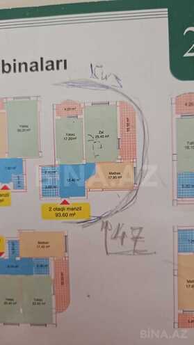Satılır 3 otaqlı yeni tikili 94 m², Həzi Aslanov m., photo 16 from 17
