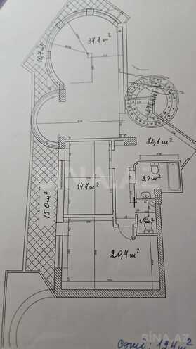 Продается 2-комн. новостройка 124 м², м. Гянджлик, photo 14 from 15