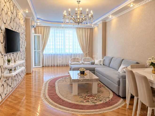 İcarəyə verilir 3 otaqlı yeni tikili 115 m², 8 Noyabr m., photo 1 from 20