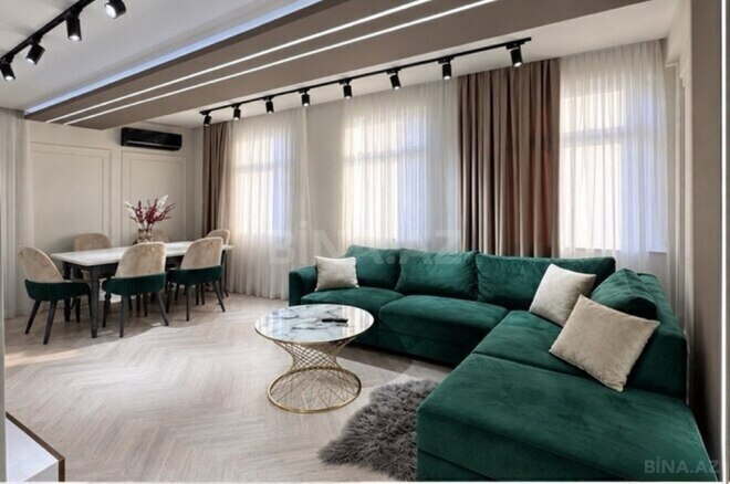 İcarəyə verilir 3 otaqlı yeni tikili 125 m², Nizami m., photo 3 from 17
