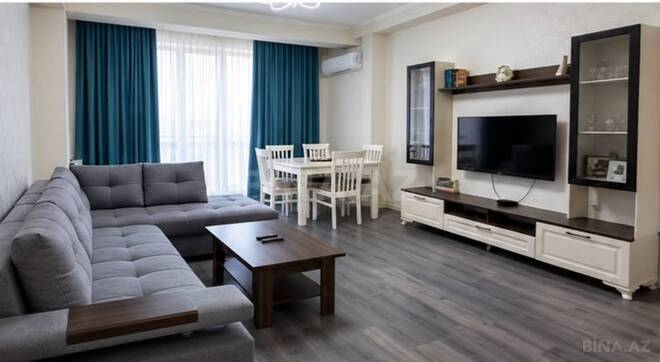İcarəyə verilir 3 otaqlı yeni tikili 100 m², Şah İsmayıl Xətai m., photo 1 from 8