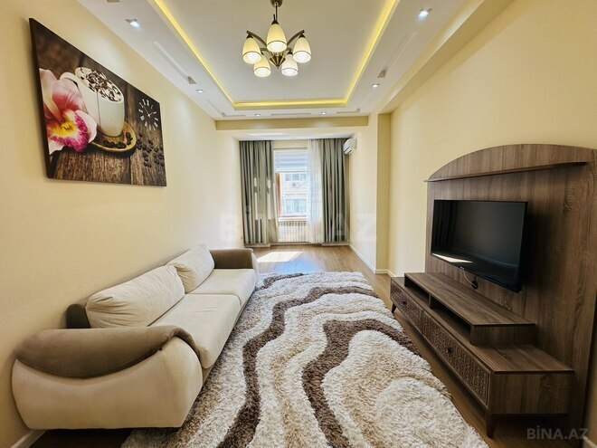 İcarəyə verilir 2 otaqlı yeni tikili 90 m², Nəsimi r., photo 1 from 17