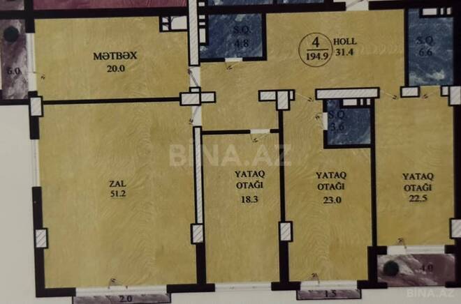 Satılır 4 otaqlı yeni tikili 173 m², 28 May m., photo 4 from 13