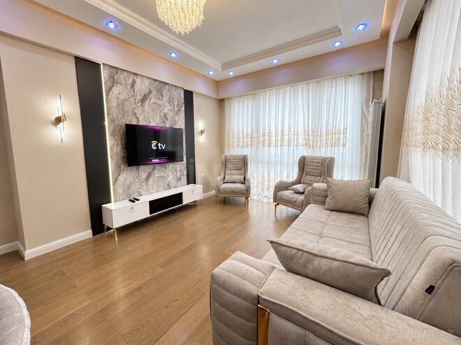 İcarəyə verilir 3 otaqlı yeni tikili 100 m², Bakmil m., photo 4 from 16