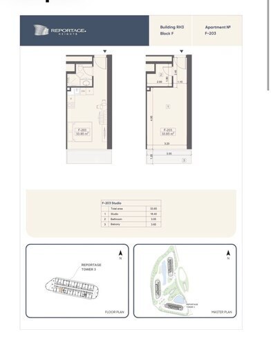 Satılır 1 otaqlı yeni tikili 34 m², Sea Breeze q., photo 9 from 10