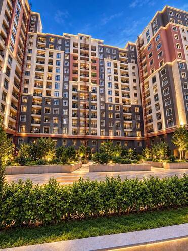 Satılır 3 otaqlı yeni tikili 107 m², Qara Qarayev m., photo 14 from 15