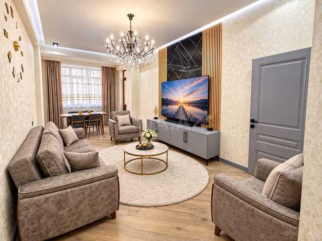 Сдаётся 3-комн. новостройка 110 м², м. Гянджлик, photo 1 from 17