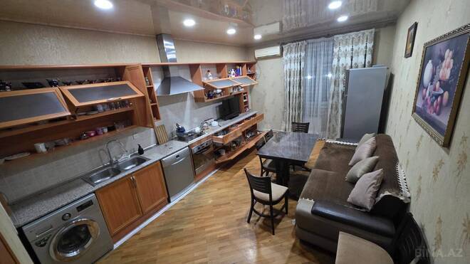 İcarəyə verilir 2 otaqlı yeni tikili 90 m², Nizami m., photo 1 from 6