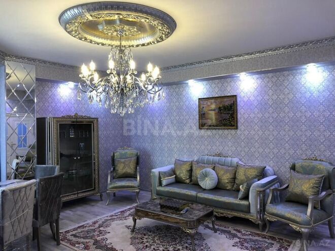 İcarəyə verilir 3 otaqlı yeni tikili 110 m², Şah İsmayıl Xətai m., photo 1 from 16