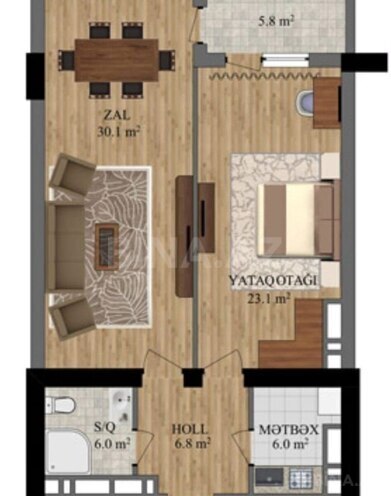 Продаётся 2-комн. новостройка 79 м², м. 28 мая, photo 4 from 7