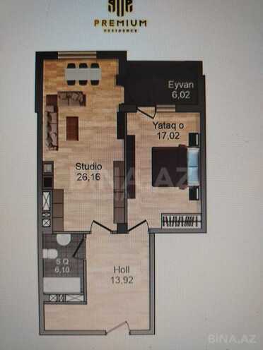 Satılır 2 otaqlı yeni tikili 72 m², Gənclik m., photo 4 from 8